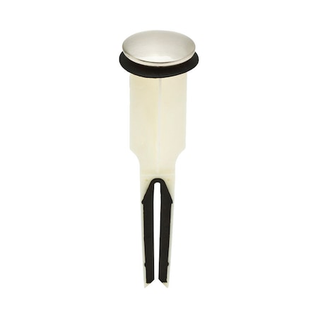 B & K EasyPopUp Brushed Nickel Plastic Pop-Up Drain Stopper PF0251